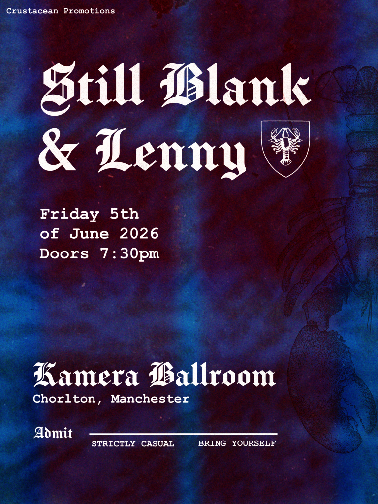 still blank gig flyer final