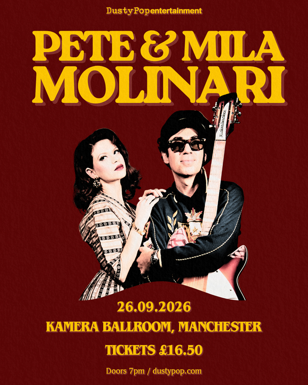 Pete & Mali Molinari Socials